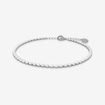 Diamond tennis bracelet in silver