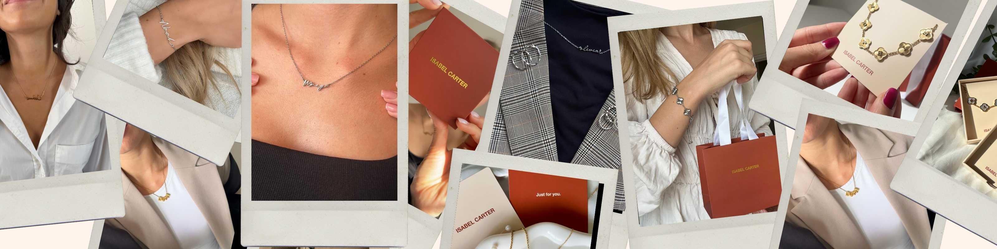 Isabel Carter personalised womens jewellery blog journal