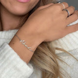 Signature Name Bracelet (Silver)
