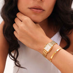 Royale Metal Watch by Isabel Carter in Gold