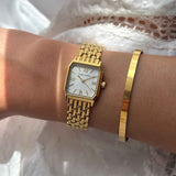 Royale Metal Watch by Isabel Carter in Gold