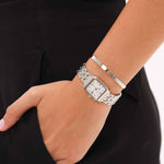 Royale Metal Watch by Isabel Carter in Silver