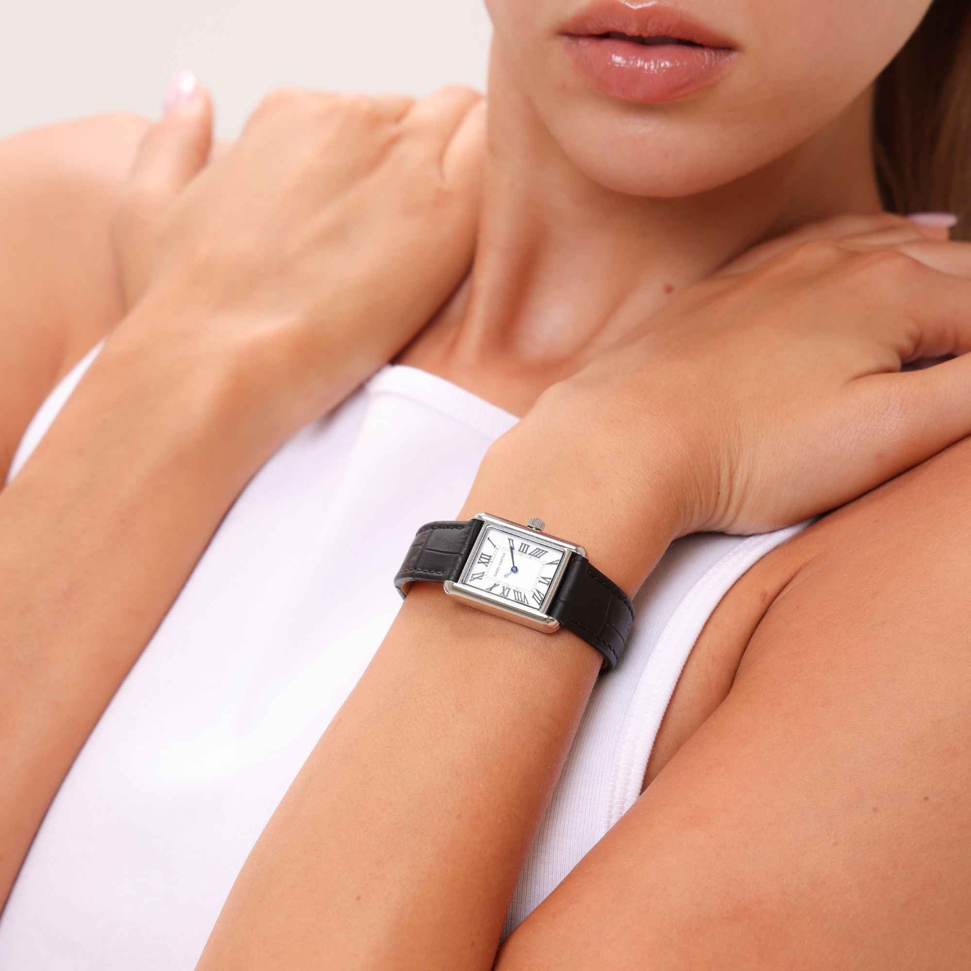 Isabel Carter Sainte Tank Rectangle Watch