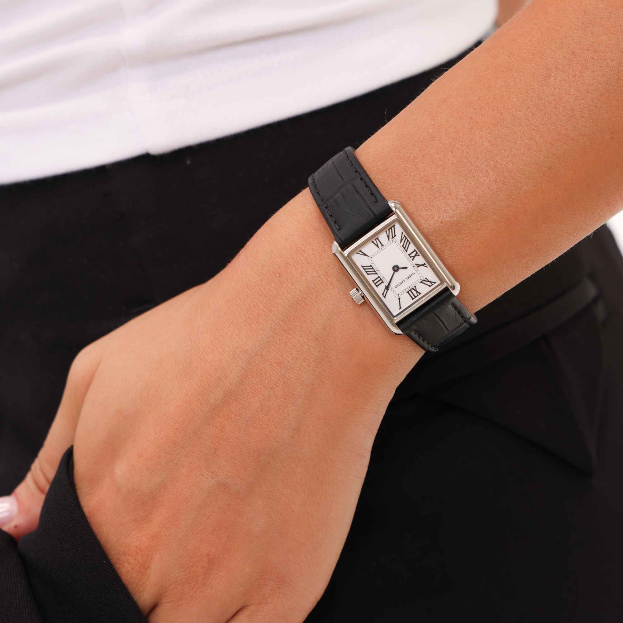 Isabel Carter Sainte Tank Rectangle Watch