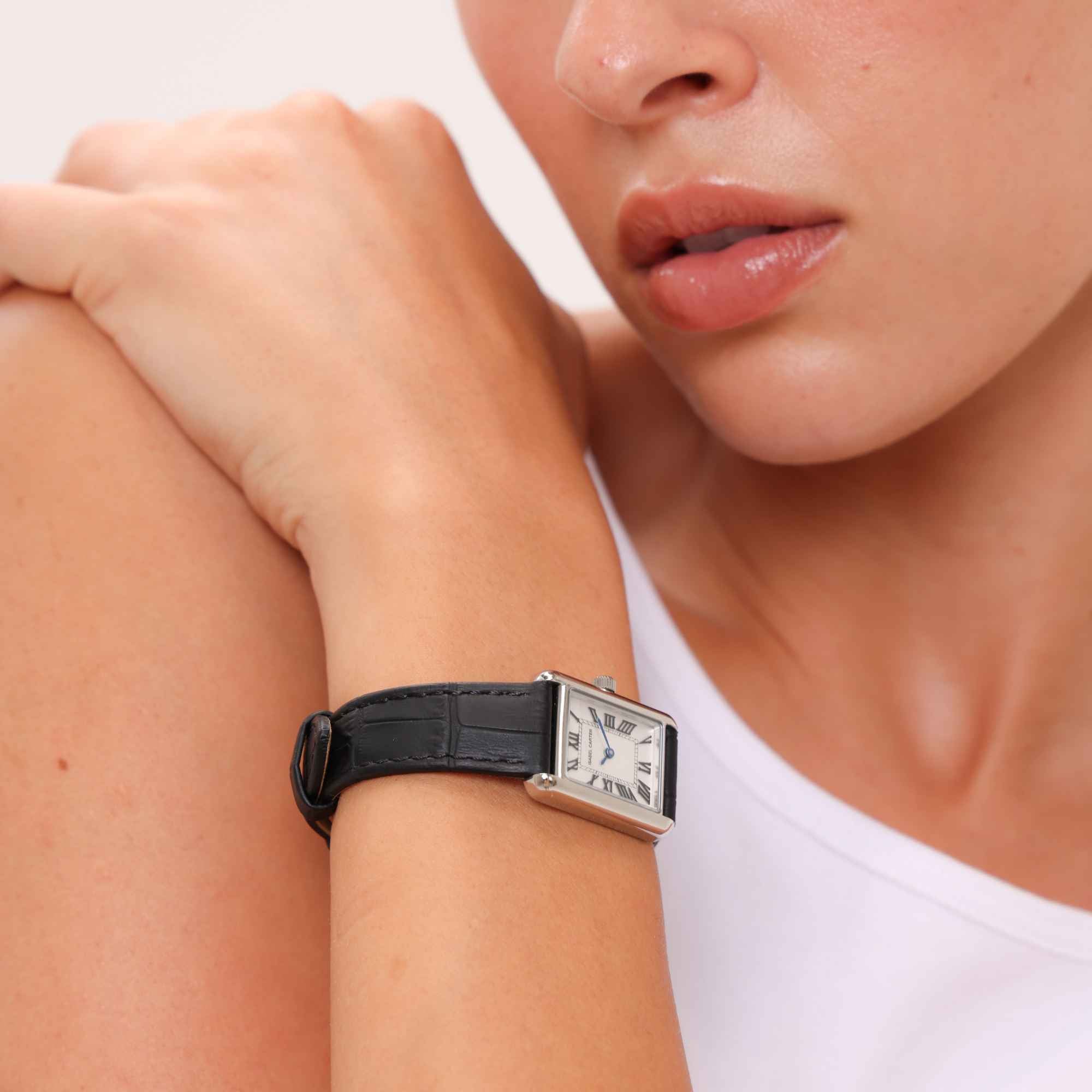 Isabel Carter Sainte Tank Rectangle Watch