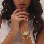 Royale Metal Watch by Isabel Carter in Gold