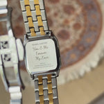 Royale Metal Watch by Isabel Carter in Two Tone Gold & Silver