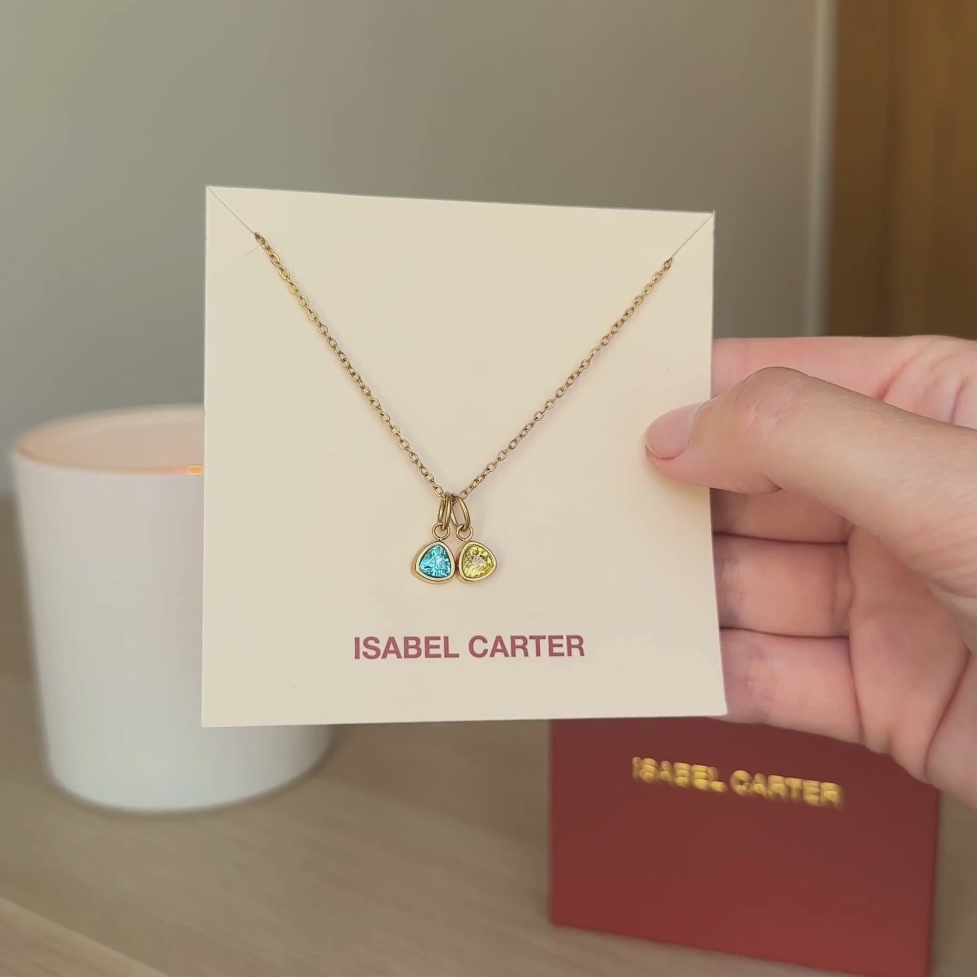 Double Birthstone (Gold) - On Card Video