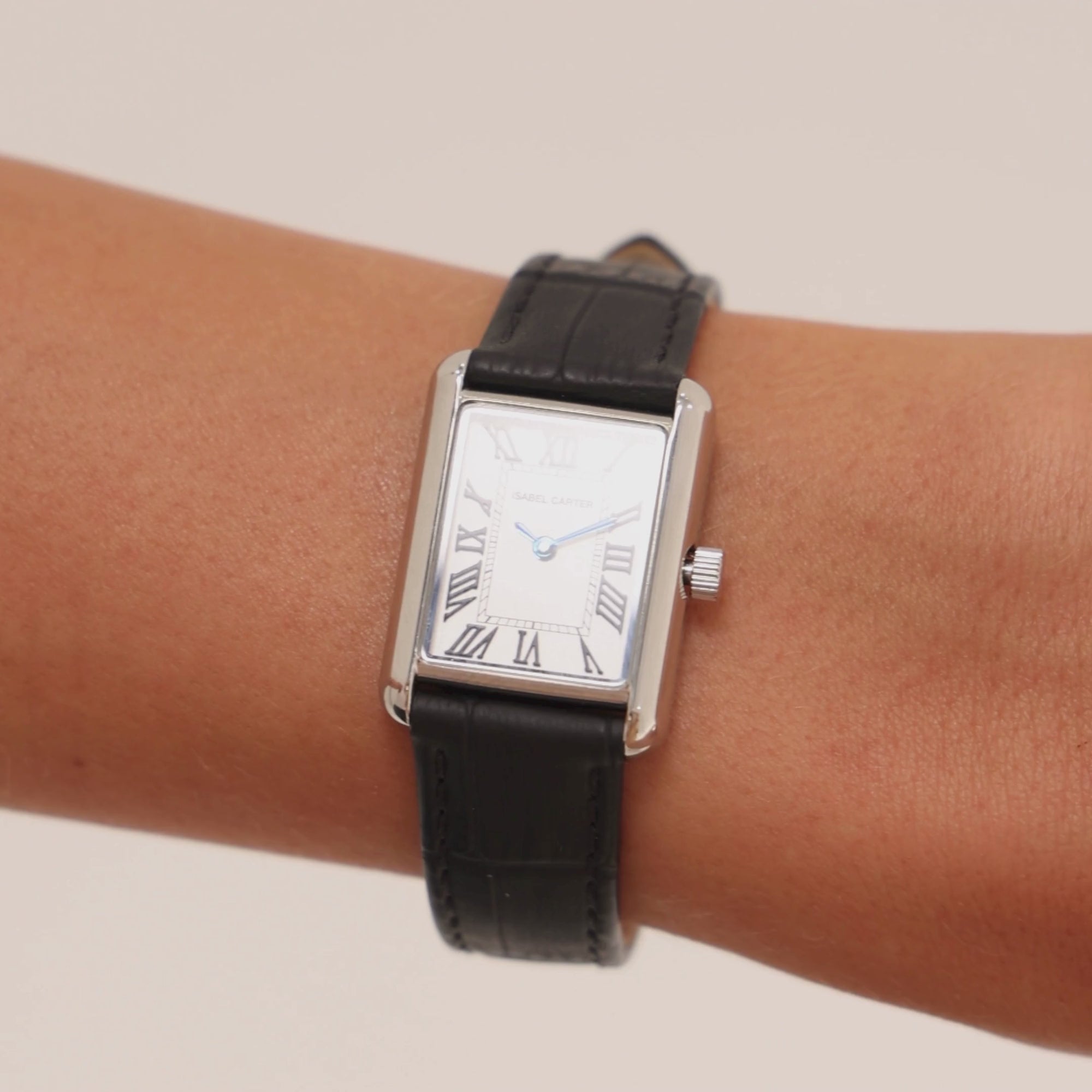 Isabel Carter Sainte Tank Rectangle Watch