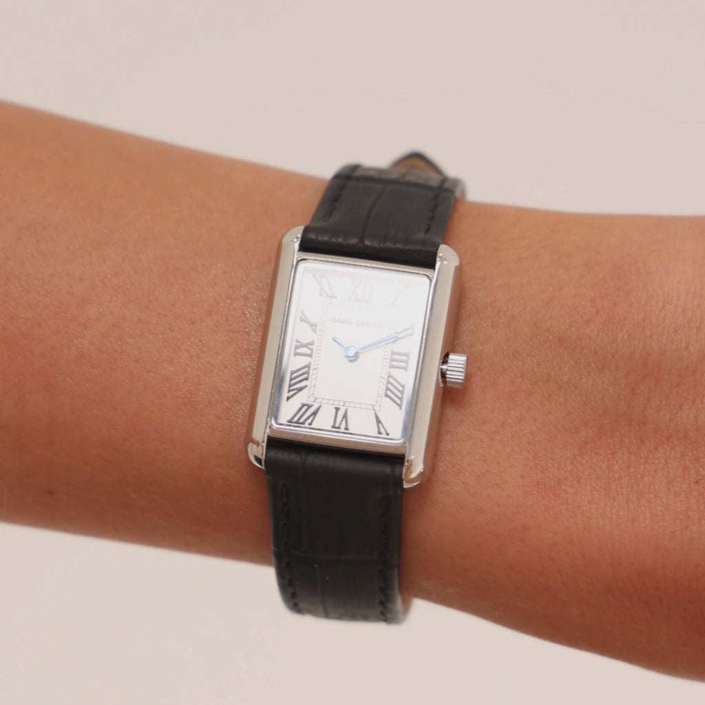 Isabel Carter Sainte Tank Rectangle Watch