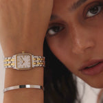 Royale Metal Watch by Isabel Carter in Two Tone Gold & Silver