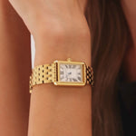 Isabel Carter Sainte Tank Rectangle Watch