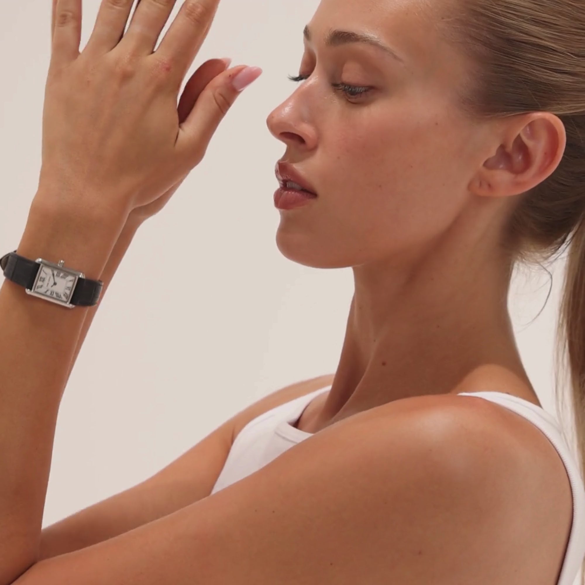Isabel Carter Sainte Tank Rectangle Watch