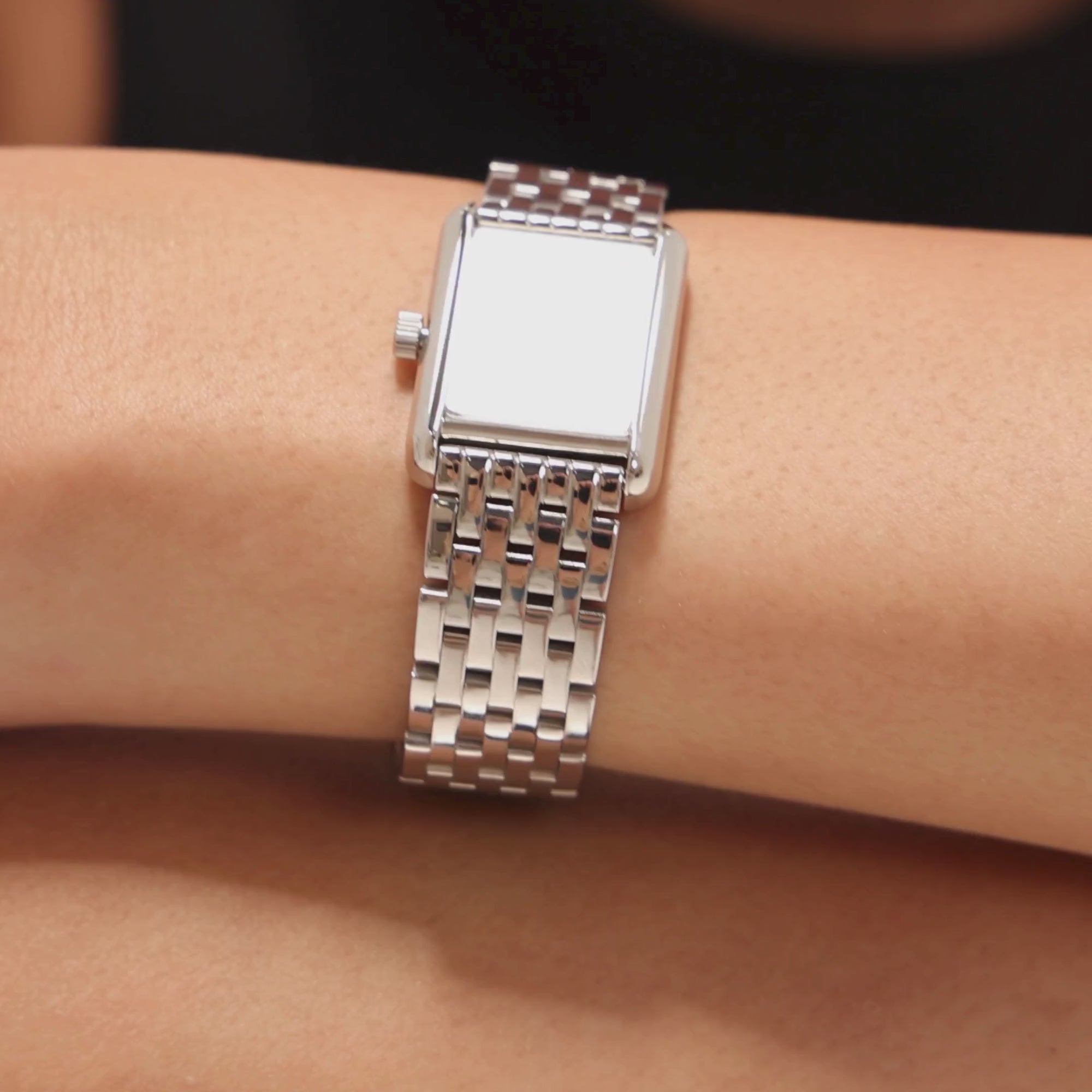 Isabel Carter Sainte Tank Rectangle Watch